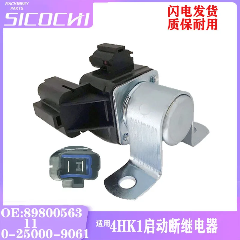 

Excavator suitable for Isuzu 4HK1 6HK1 starting relay 8980056311 0-25000-9061