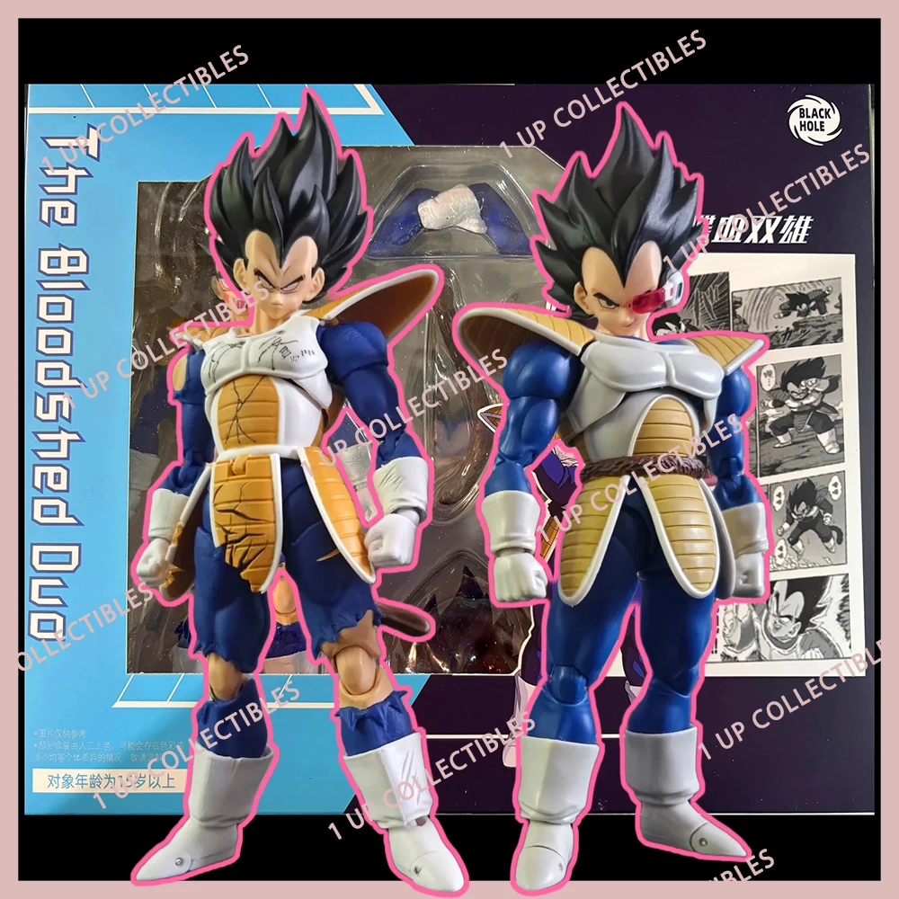 

Black Hole Toy Dragon Ball Action Figure SHF SSJ Super Saiyan Battle Suit Battle Damage Vegeta Son Goku Figure Collect Doll Gift