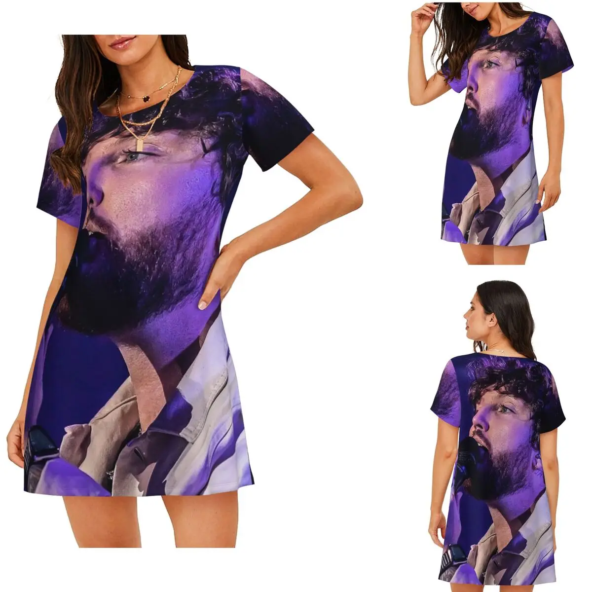 James Arthur Itll All Make Sense In The End Short Sleeves Nightdress For Sleeping Women Short Sleeve Nightgowns Pajama Dress
