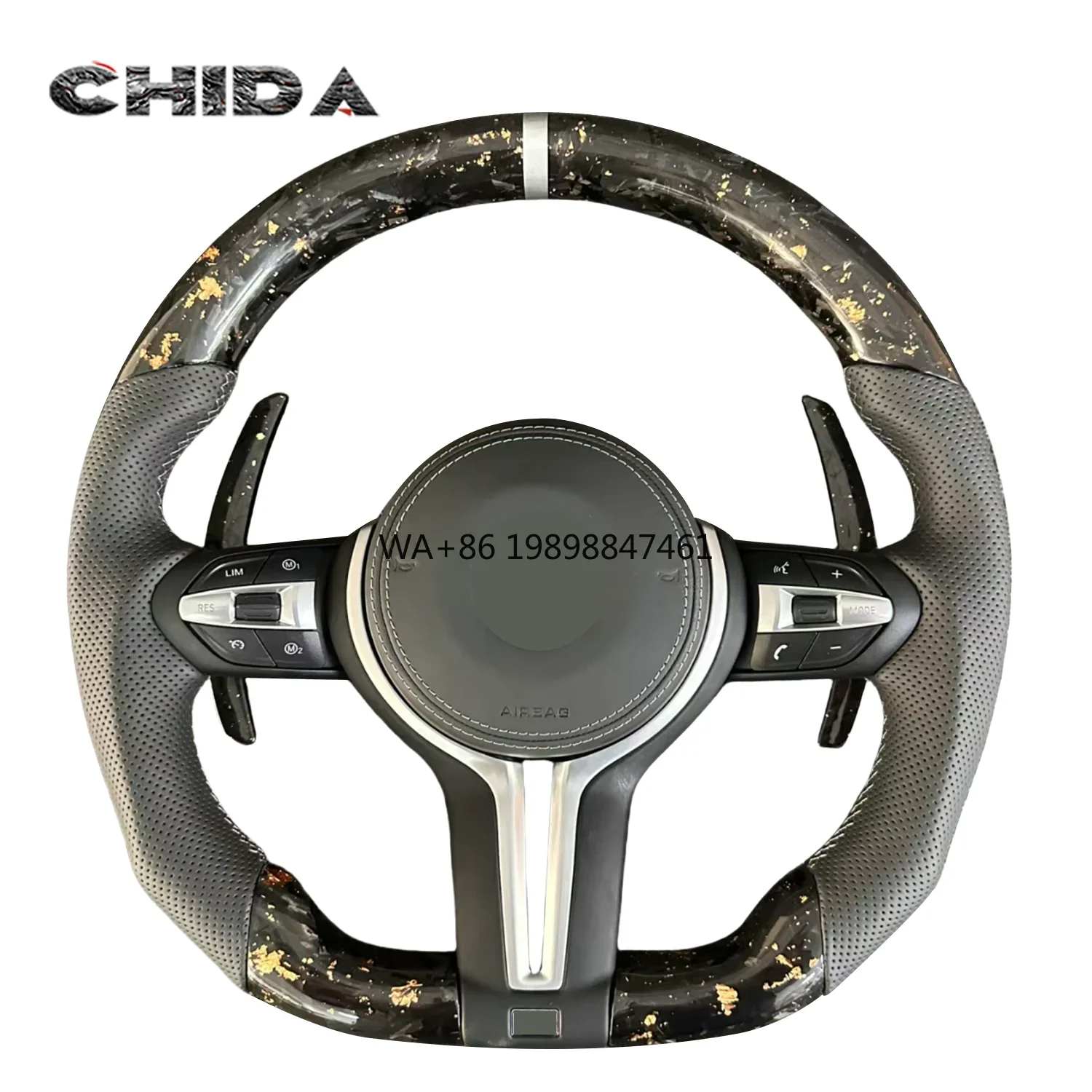

Custom Racing Performance Forged Carbon Steering Wheel for BMWs F13 F14 F15 F16 F22 F30 F31 F33 F34 F83 F87 E90 X3 X4
