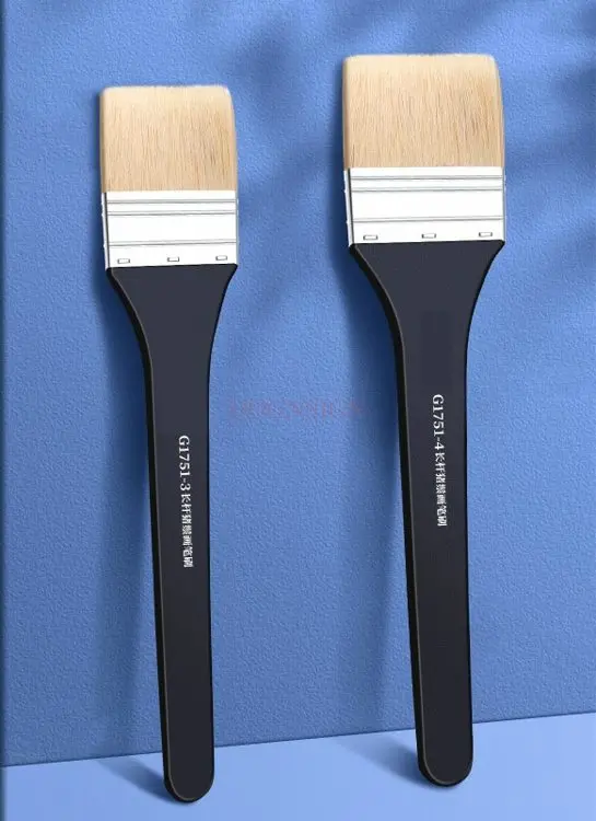 

Кисть для настенной живописи, акварельная кисть, акриловая картина маслом свиной гриви, кисть, художественная роспись, большой нейлоновый пигмент