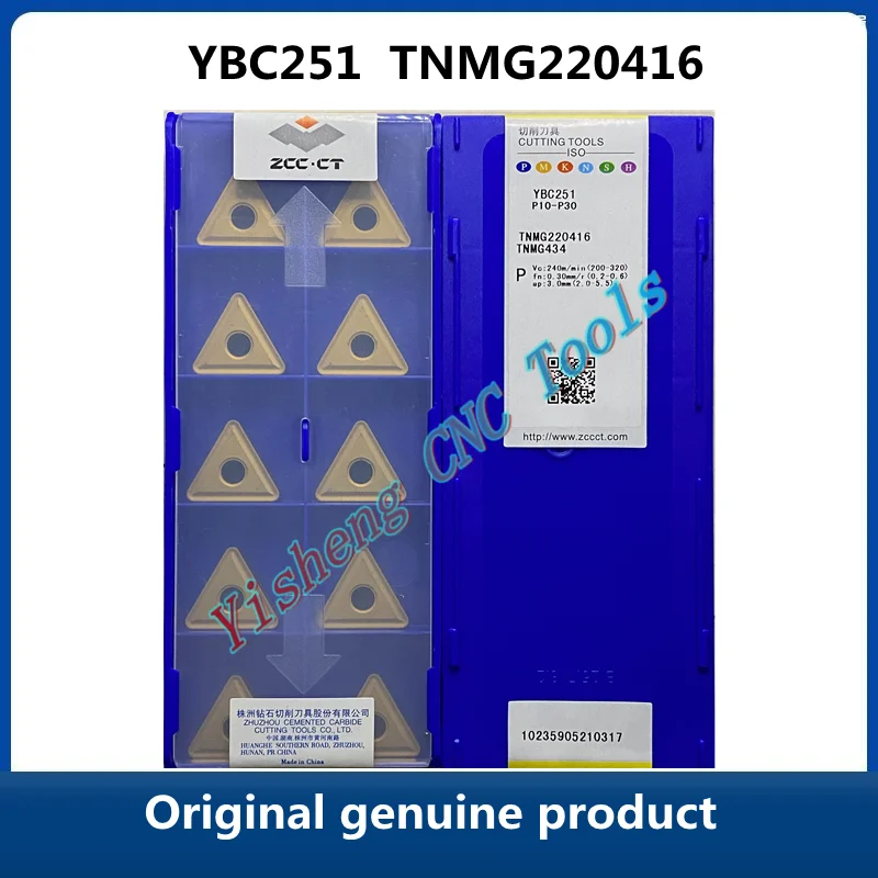 zcc-ct-tnmg-tnmg220412-tnmg220416-ybc151-ybc251-ybd151genuine-zhuzhou-carbide-inserts-cnc-turning-tools-lathe-tools-220412-16