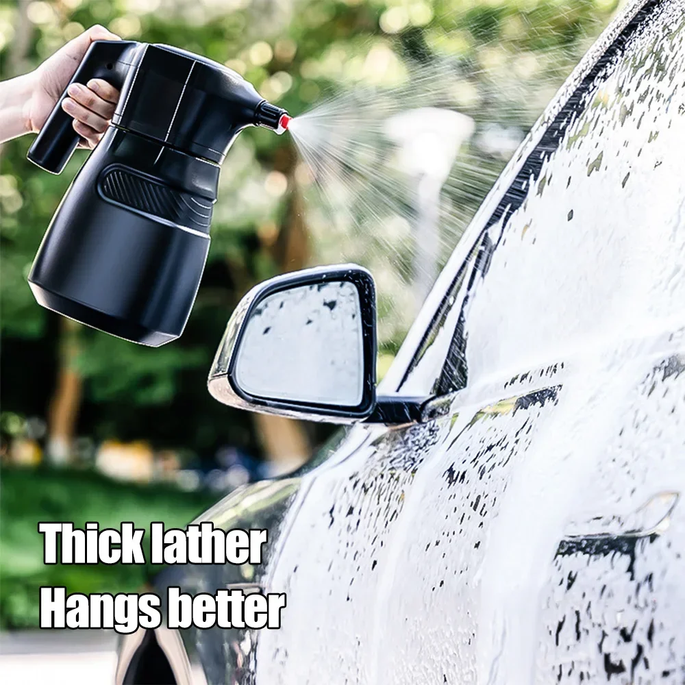 2000ml Wireless Car electromotor Wash Foam Sprayer High Power Foam Sprayer Home Watering Car Wash High Pressure Water gun tools