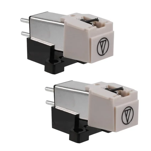 B04C-AT3600L lápiz óptico magnético LP reproductor de discos de vinilo aguja para tocadiscos fonógrafo Platenspeler reproductor de discos 2 uds