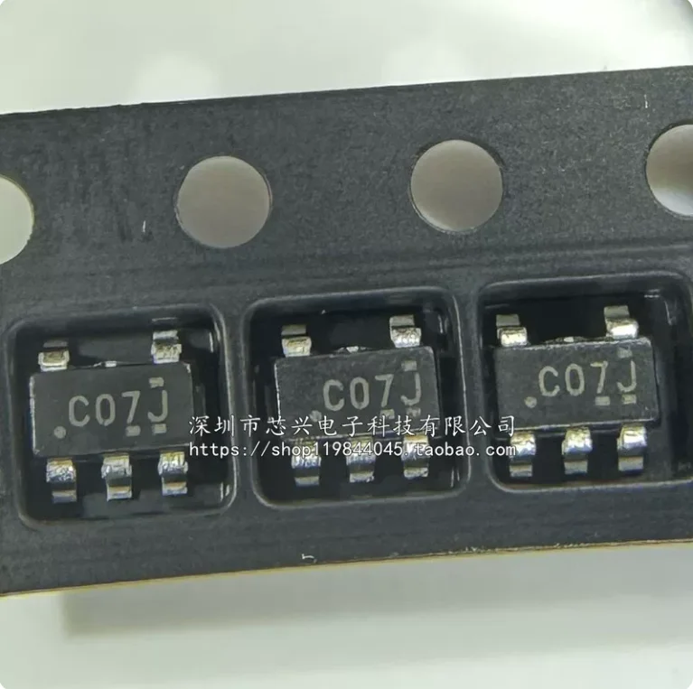 20PCS C07J/C07F/C075 silk screen SOT-23-5 SN74LVC1G07DBVR buffer chip original