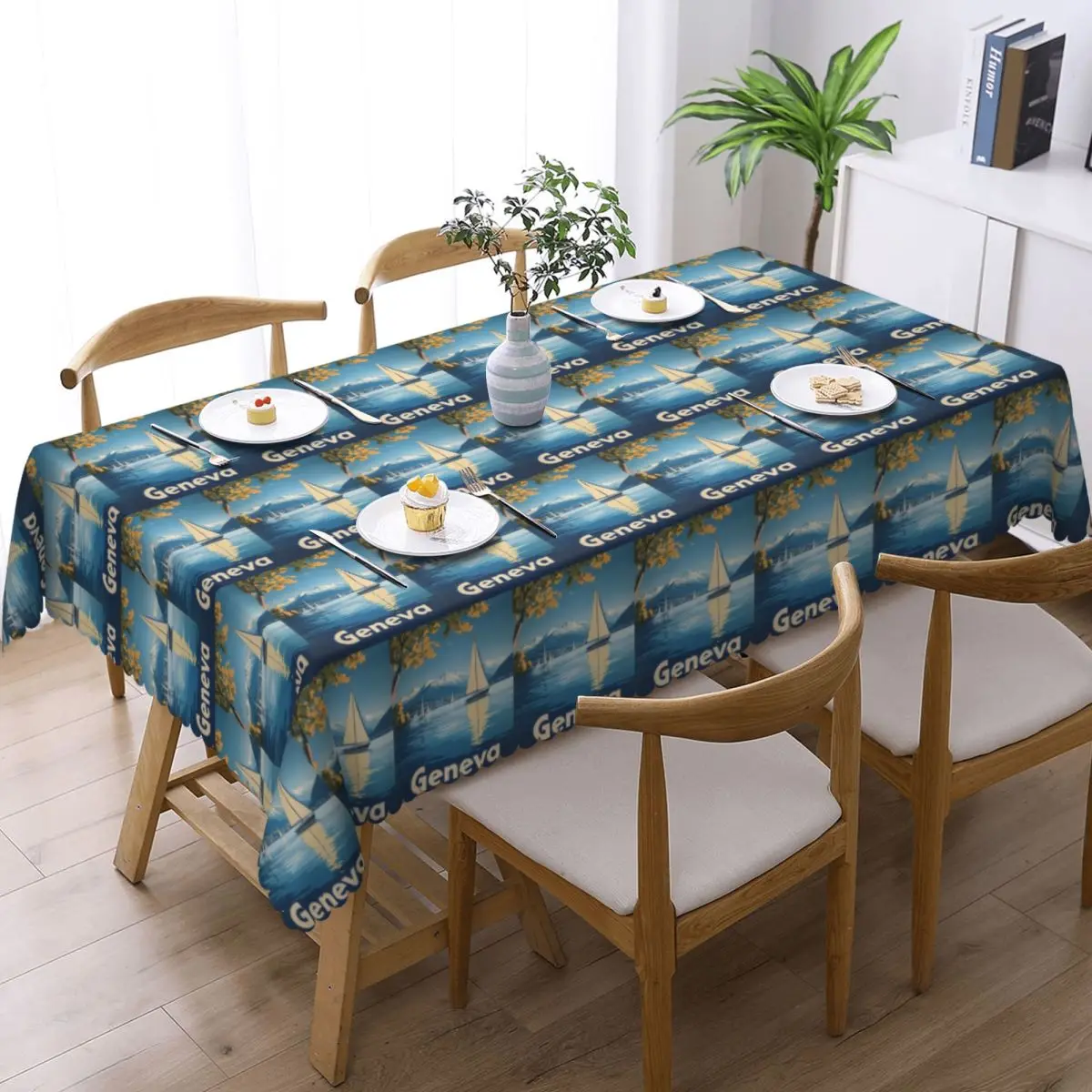 Discover The Enchanting Allure Of Geneva Tablecloth Restaurant Kitchen Rectangular Tablecloth Tablecloth Dining Table Cover
