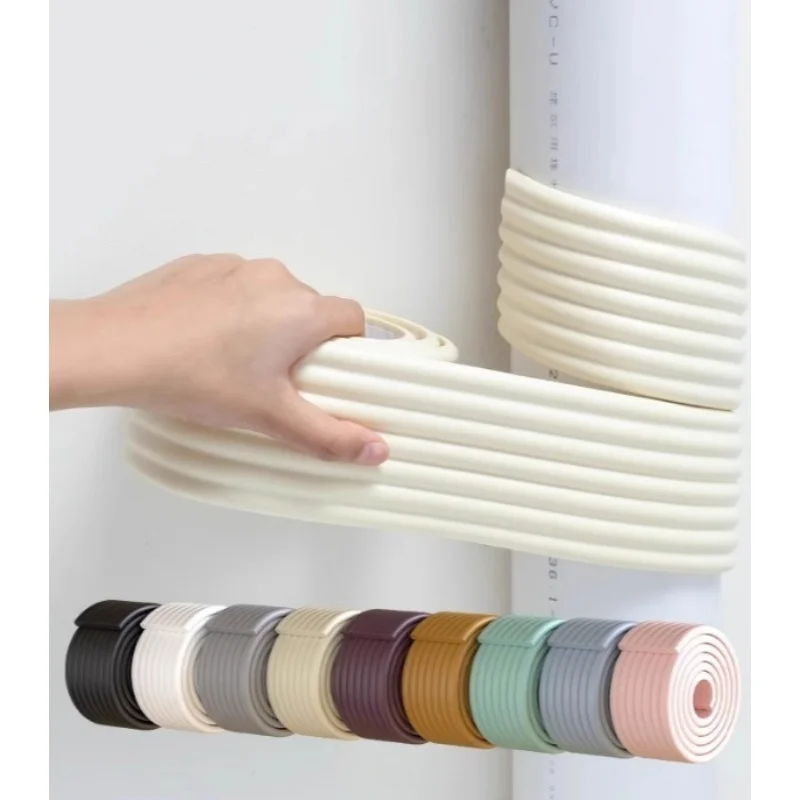 

1pc 0.8*20m outdoor Water Pipe Self-adhesive Soundproof cotton Waterproof Mildew Sealing Strip Sound Proof Tape