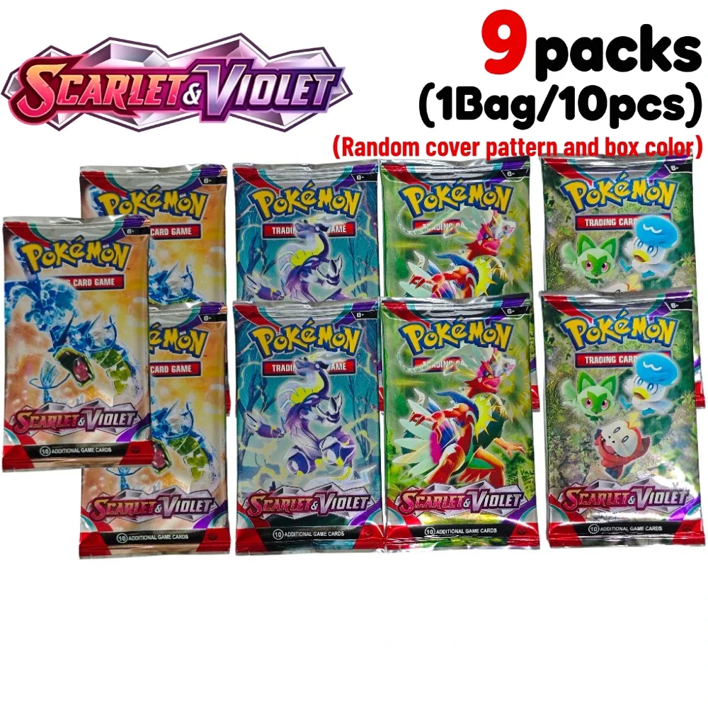 9 Packungen Pokémon TCG Mega Evolution-Pitch Black Booster Ascended Heroes Phantasmal Flames TCG Sammelkarten-Set – Detail 14