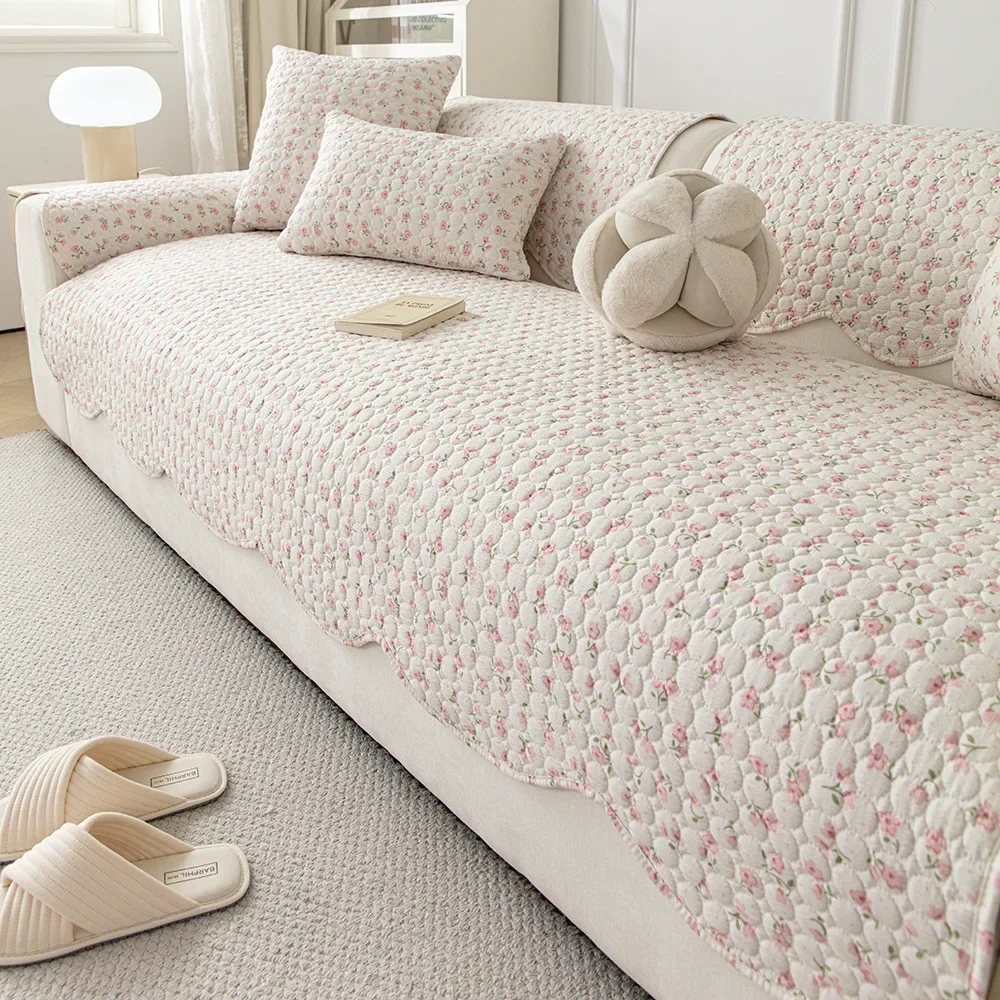 Non Slip Sofa Pad Suitable for All Seasons, Pet Anti Scratch and Non Hair Sticking, Machine Washable Sofa Pad