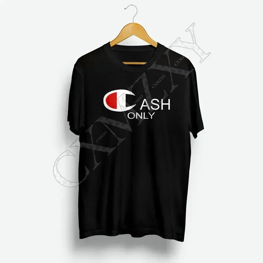 

Cash Only T shirt New Retro 90s Hip Hop Rap Hustle OG Hood 420 Sneaker Head