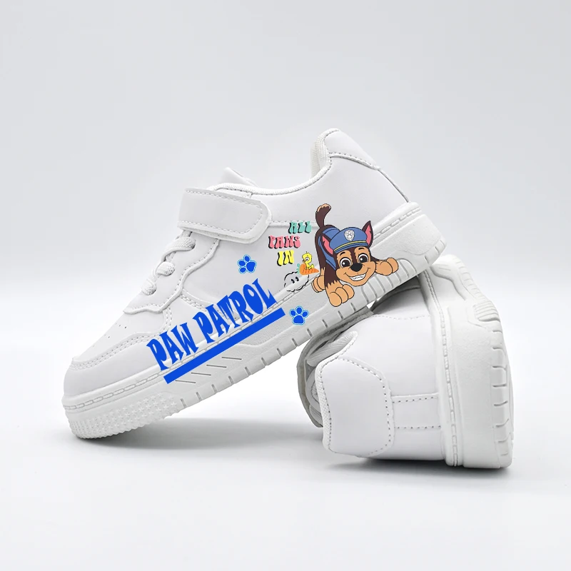 Jungen Paw Patrol Cartoon Freizeitschuhe, neue rutschfeste Kindersneaker, niedliche weiße Sportschuhe, atmungsaktive Outdoor-Schuhe für Babys und Kinder – Detail 7