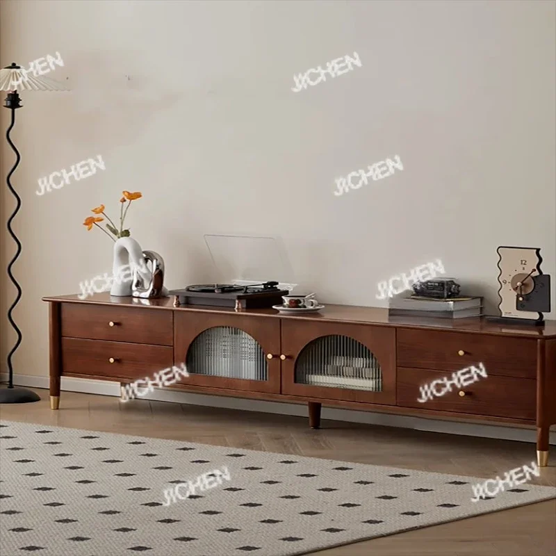 HSVintage Premium TV-Ständer Moderne ästhetische Schubladen Aufbewahrung TV-Ständer Luxus Glamour Mueble De Sala Modernos Wohnmöbel