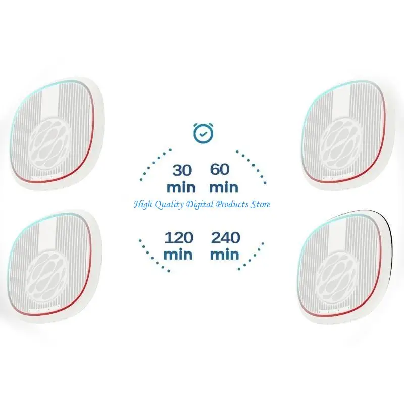 

U2JE Mouse Mover Jiggler, Keep Computer Awake and Undetectable with Timer and 7 RGB Lightings Suitable for Optical Mouse