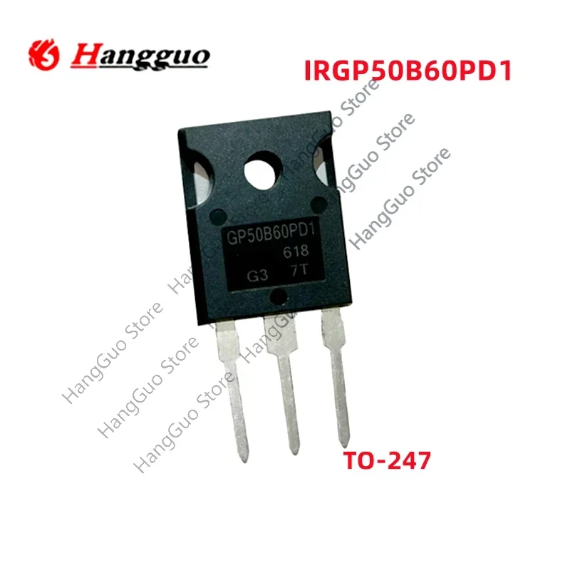 

10Pcs/Lot Brand new original IRGP50B60PD1 GP50B60PD1 IRGP50B60 TO-247 IC Chip Best quality