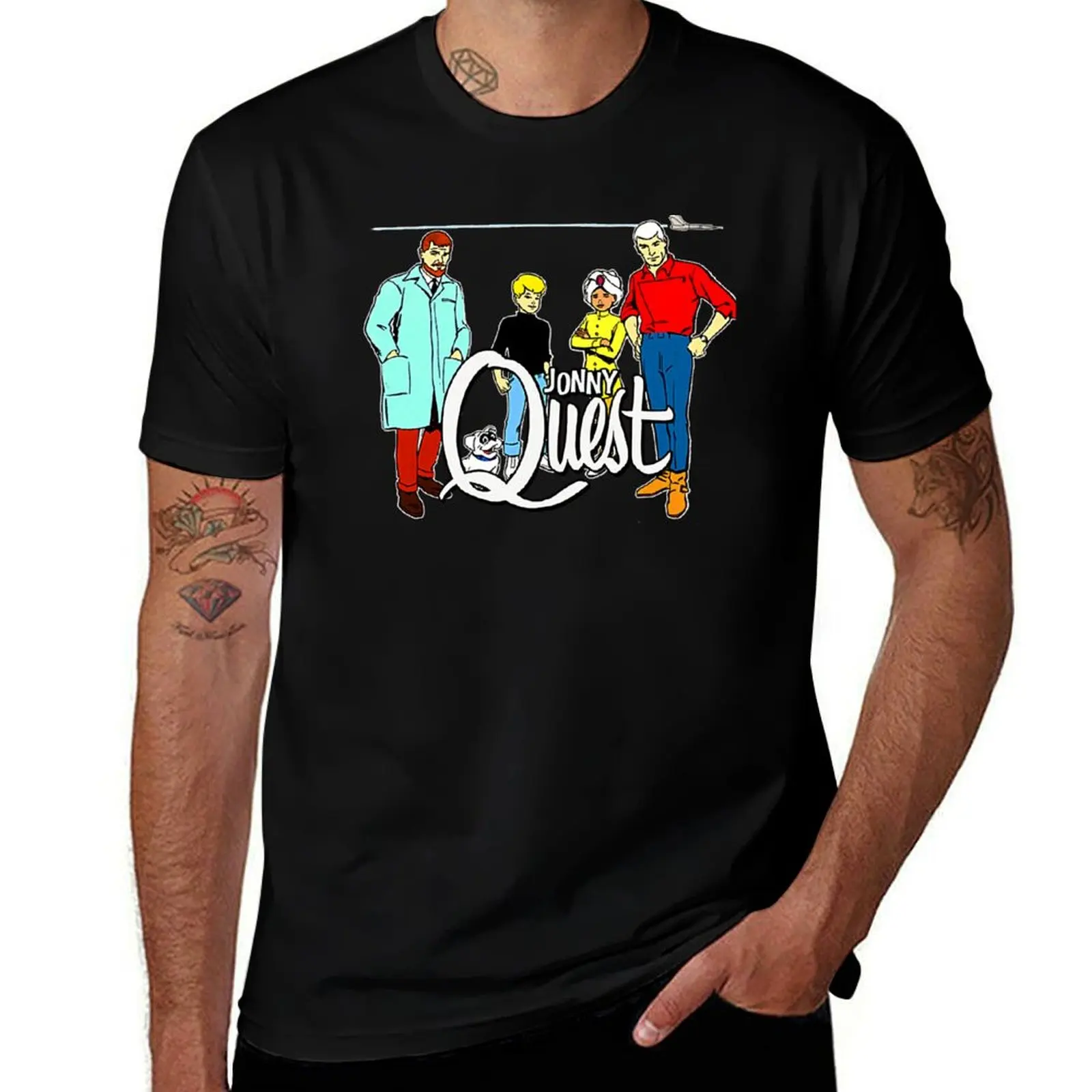 Jonny Quest, non-distressed T-Shirt Lightweight Print T-Shirt