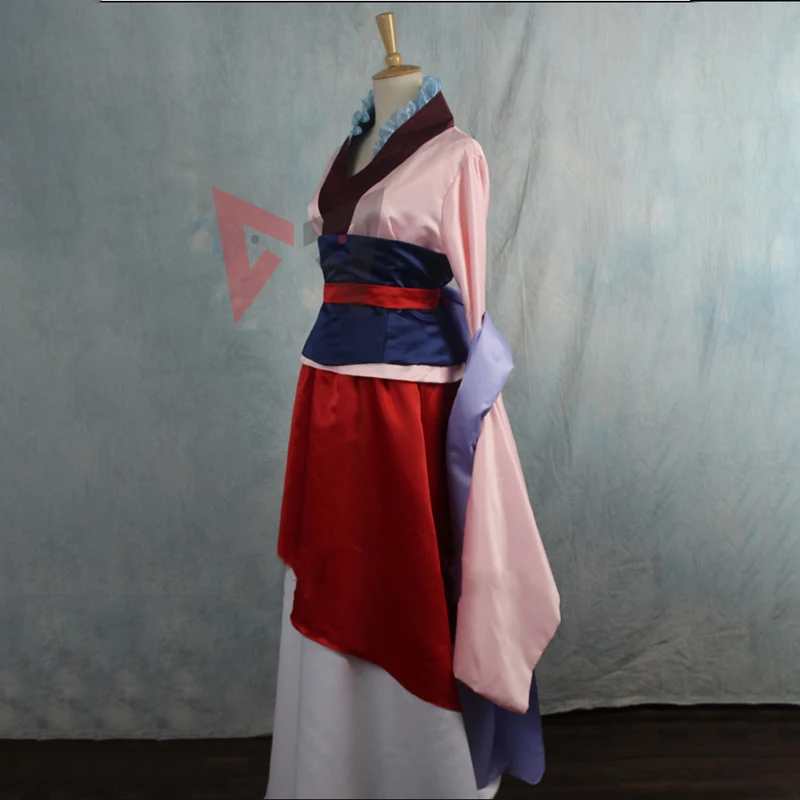 New Movie Hua Mulan Cosplay Costume Dress Costume Carnival Halloween Party For Adult Women  Custom Made