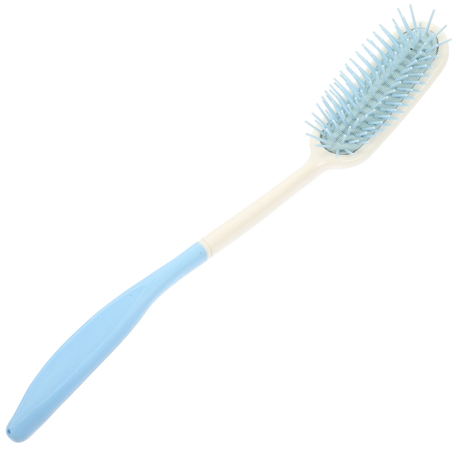 

Comb Sky-blue Hair Elderly Curved Airbag Reusable Handle Pp for Disabled