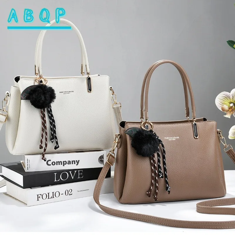 New Women's Handbags Luxury Brand 2-piece Set Women's Shoulder Crossbody Bag PU Large Capacity Fashion Casual Women's Bag