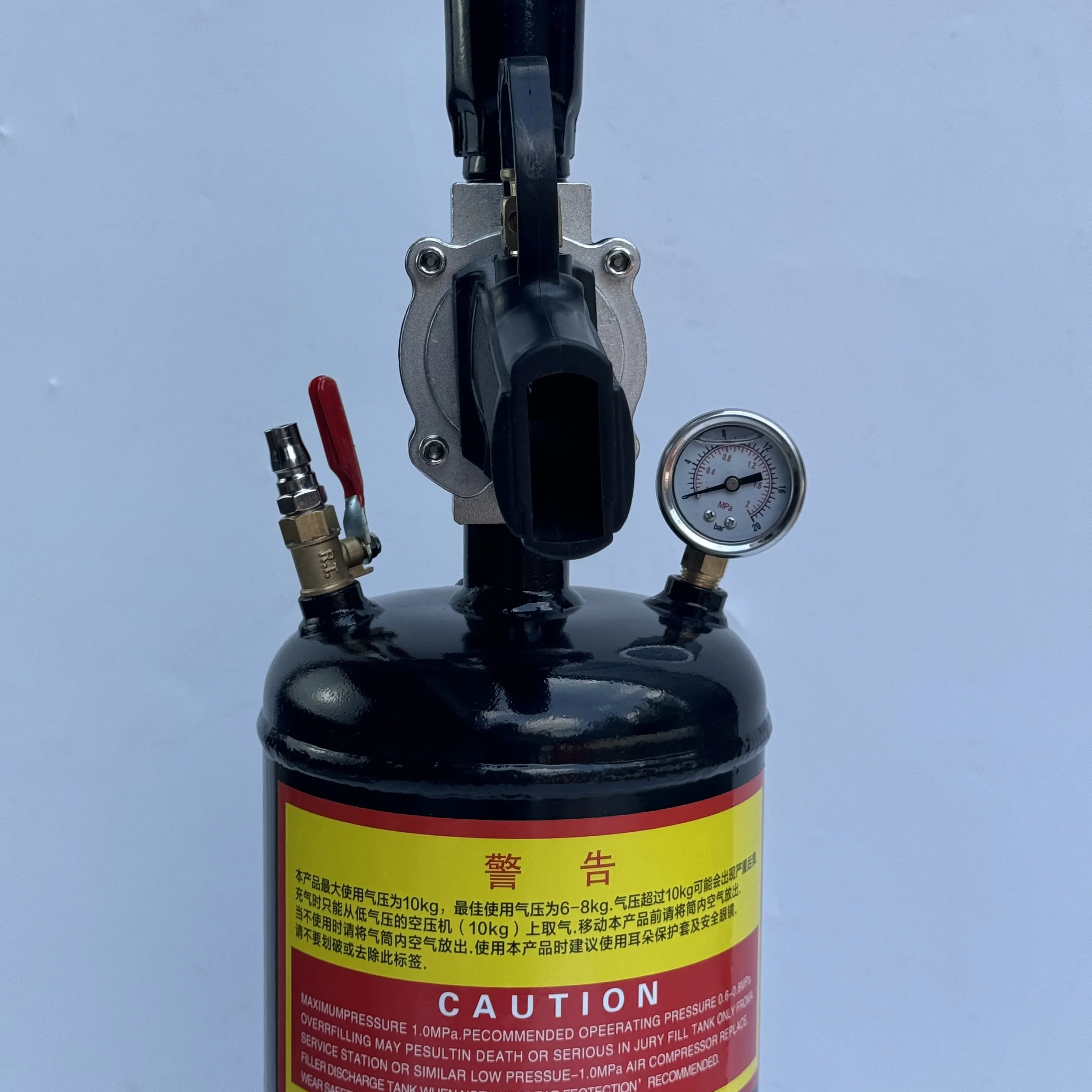 6L External Gun-Type Handle Manual Tire Burst Remover and Rim Inflation Machine Hand Tool for Repair