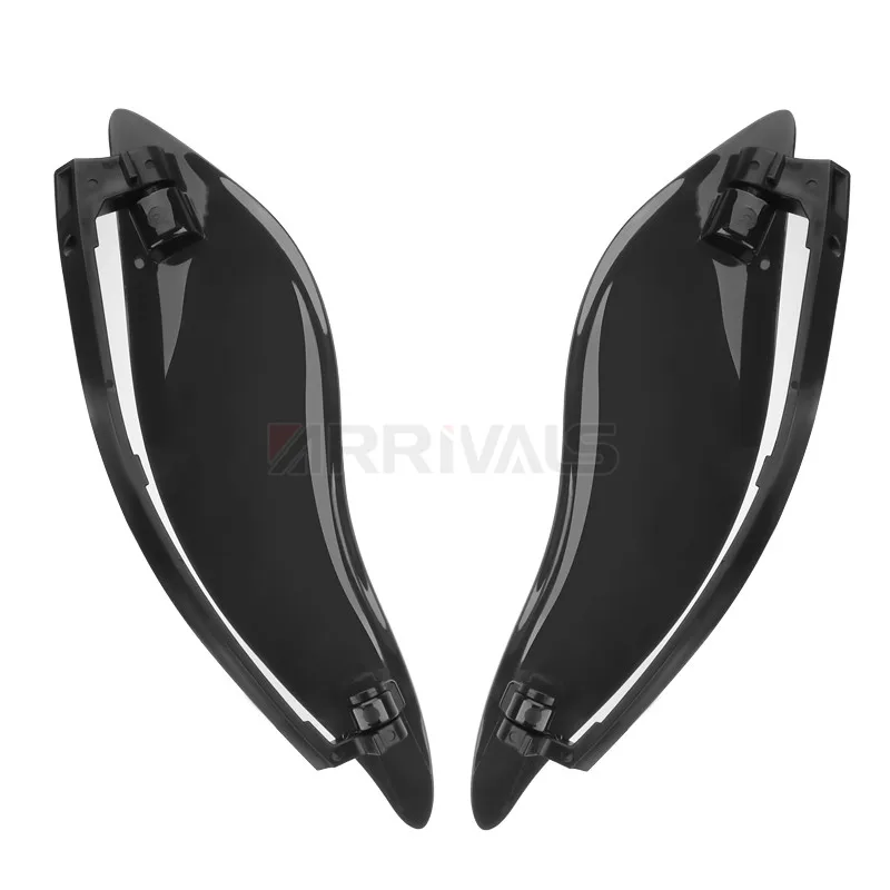 Adjustable Motorcycle Side Windshield Fairing Air Deflector For Harley Touring Ultra Limited Electra Street Glide 2014-2020 image 2