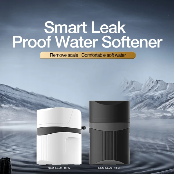 Magnetic electric, controlled household ion exchange resin intelligent leak-proof cabinet water softener