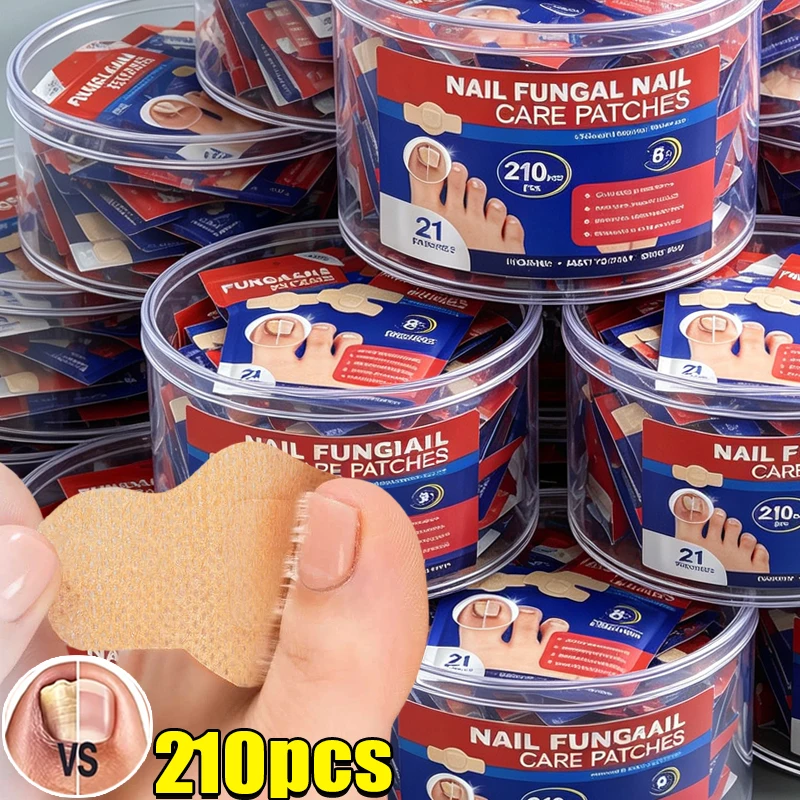 Toenail Fungus Patch Nonwovens Nail Repair Patches Nail Ingrown Correction Sticker Hydrogel Nail Patches Nail Foot Care Tools