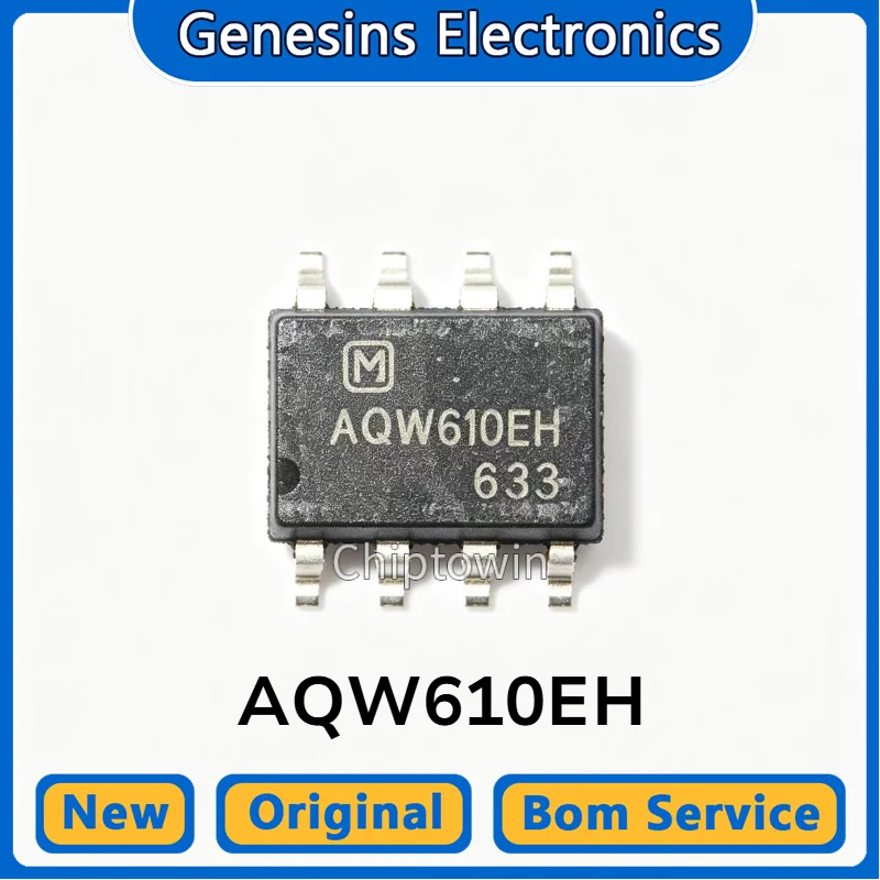 5/50/500 pcs Original AQW610EH SOP-8 Optocoupler Solid State Relay AQW610EHAX WN7