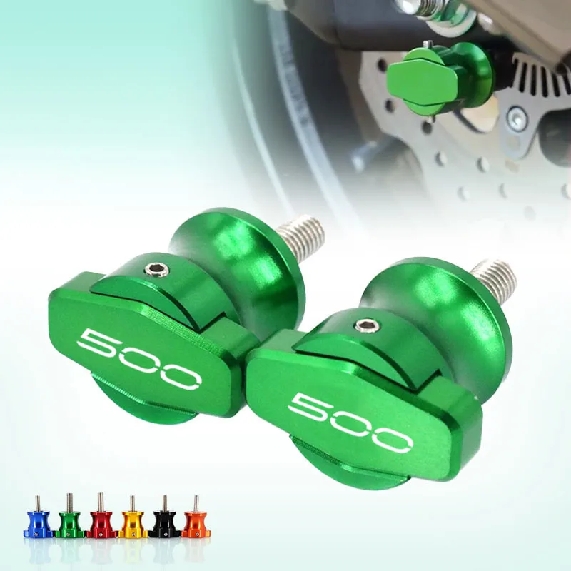 hystemu akcesoriów motocyklowych Stojaki na ramę Śruby Suwaki Szpule wahacza Suwak Pasuje do Z500 NINJA 500 Z 500 NINJA 500 2024 2025