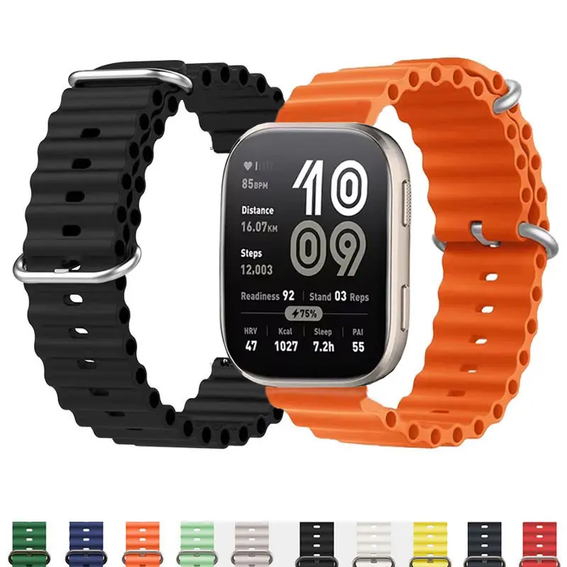 �y�Z�[�����z�X�|�[�c�V���R���X�g���b�v Amazfit Bip 6 5 Bip6 �X�}�[�g�E�H�b�`�N�C�b�N 22 �~�����[�g���I�[�V�����ʋC�����X�g�o���h Amazfit Bip6 �A�N�Z�T���[