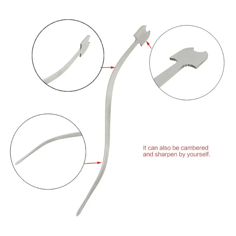 Violin Sound Post Tools Violin Repair Tool Stainless Steel Violin Placement Sound Post Setter Frets Hook