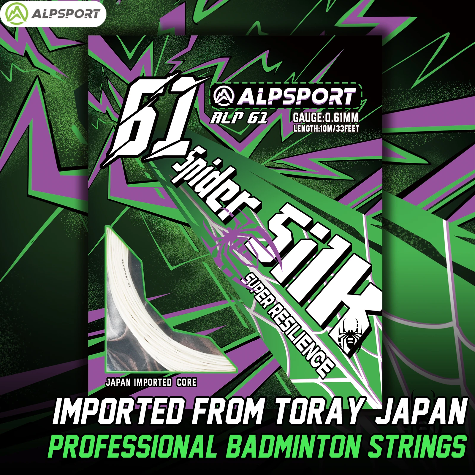 corda-de-badminton-alpsport-spider-silk-061mm-em-fibra-de-carbono-toray-alta-repulsao-controle-duravel