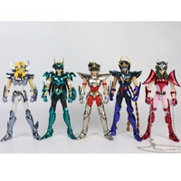 In Stock GT Saint Seiya Myth Cloth EX Pegasus Dragon Shiryu Hyoga Cygnus Phoenix Ikki V3 Bronze Knights of Zodiac Action Figure