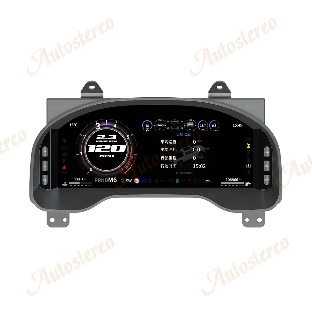 

Digita Cluster Car Odometer For Toyota Tundra 2014-2020 Car Meter Screen Dashboard Indash Media Head Unit Multimedia Player