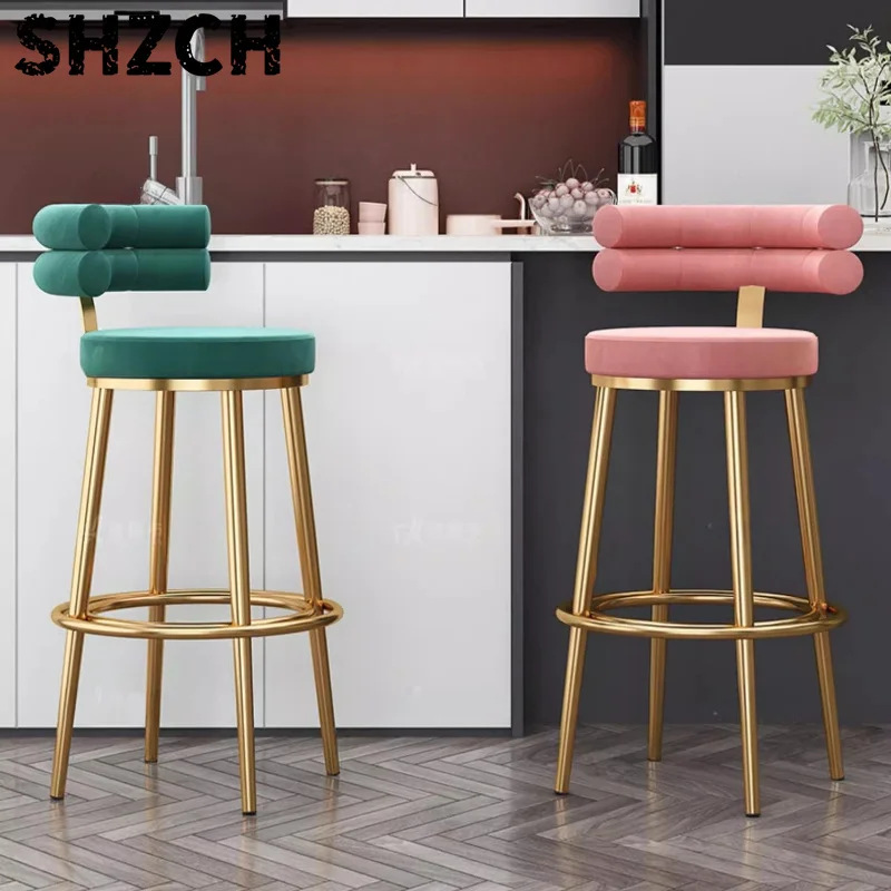 ins-designer-bar-stool-light-luxury-backrest-counter-chairs-modern-minimalist-home-bar-seat-high-elasticity-sponge-cafe-stools