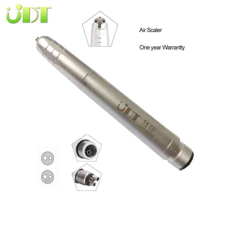 UDT New Type  Dental  Ultrasonic Air Scaler  Handpiece 2holes /4 holes With 3pcs EMS Woodpecker Tips Handpiece