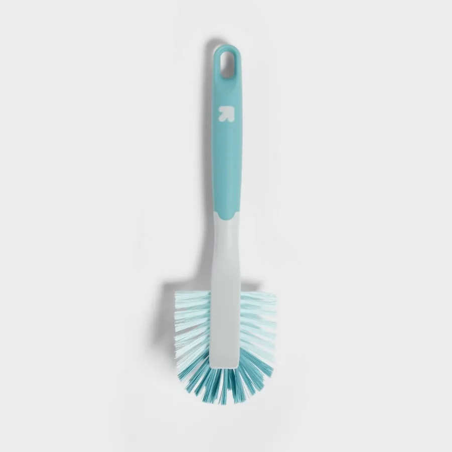 Bristled Dish Brush, Sturdy Bristle Cleaning Brush for Kitchen Pots, Pans and Dishes