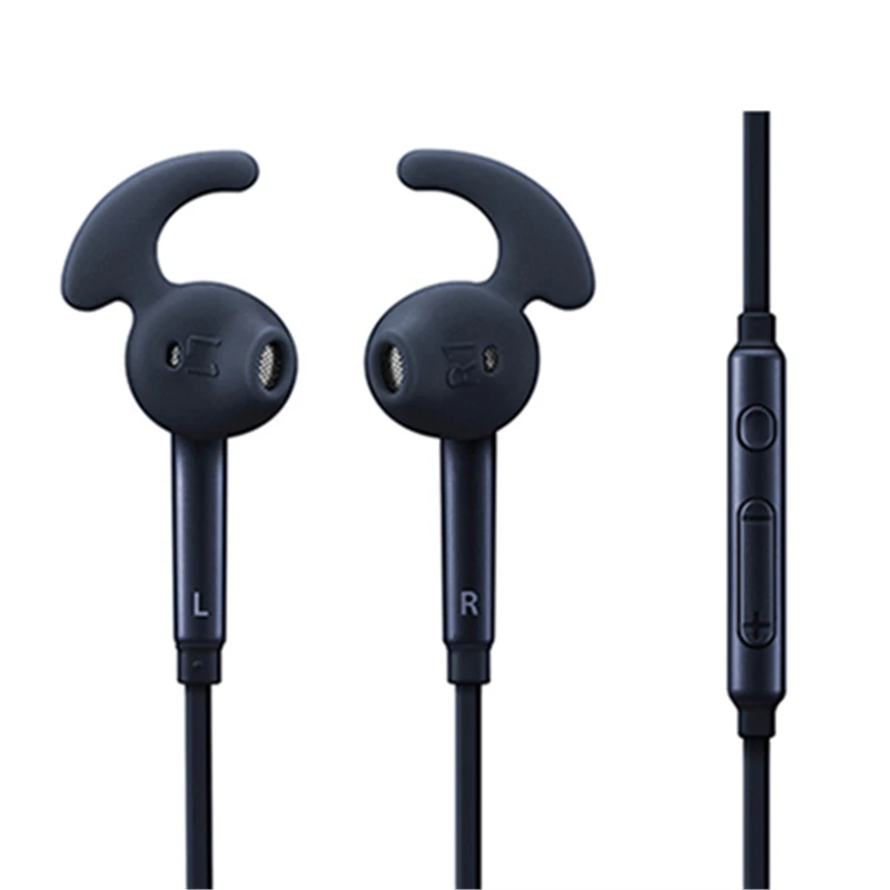 Fones de ouvido esportivos com microfone, fone de ouvido para samsung s7, s6, s5, s9, s8 plus, fones de ouvido de música, smart phone, 3,5mm