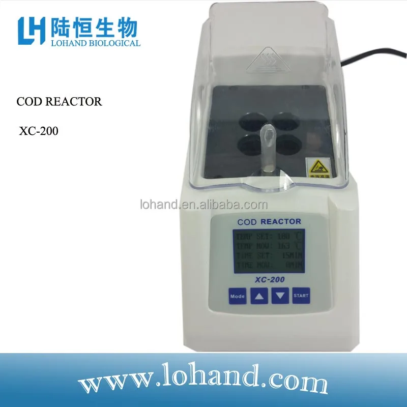 แบบพกพาอัจฉริยะ COD Meter 4 Vials Cod Analyzer ห้องปฏิบัติการเครื่องมือ XC-200 COD Reactor พร้อม Fast Test