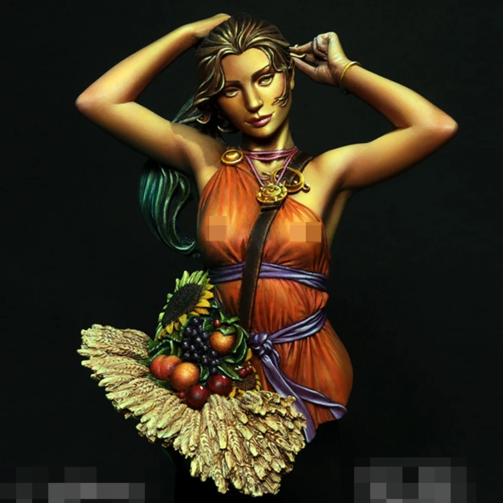 

1/10 Бюст из смолы Неокрашенный комплект модели, предметы красивой женщины, в разобранном виде и неокрашенный GK, 744X