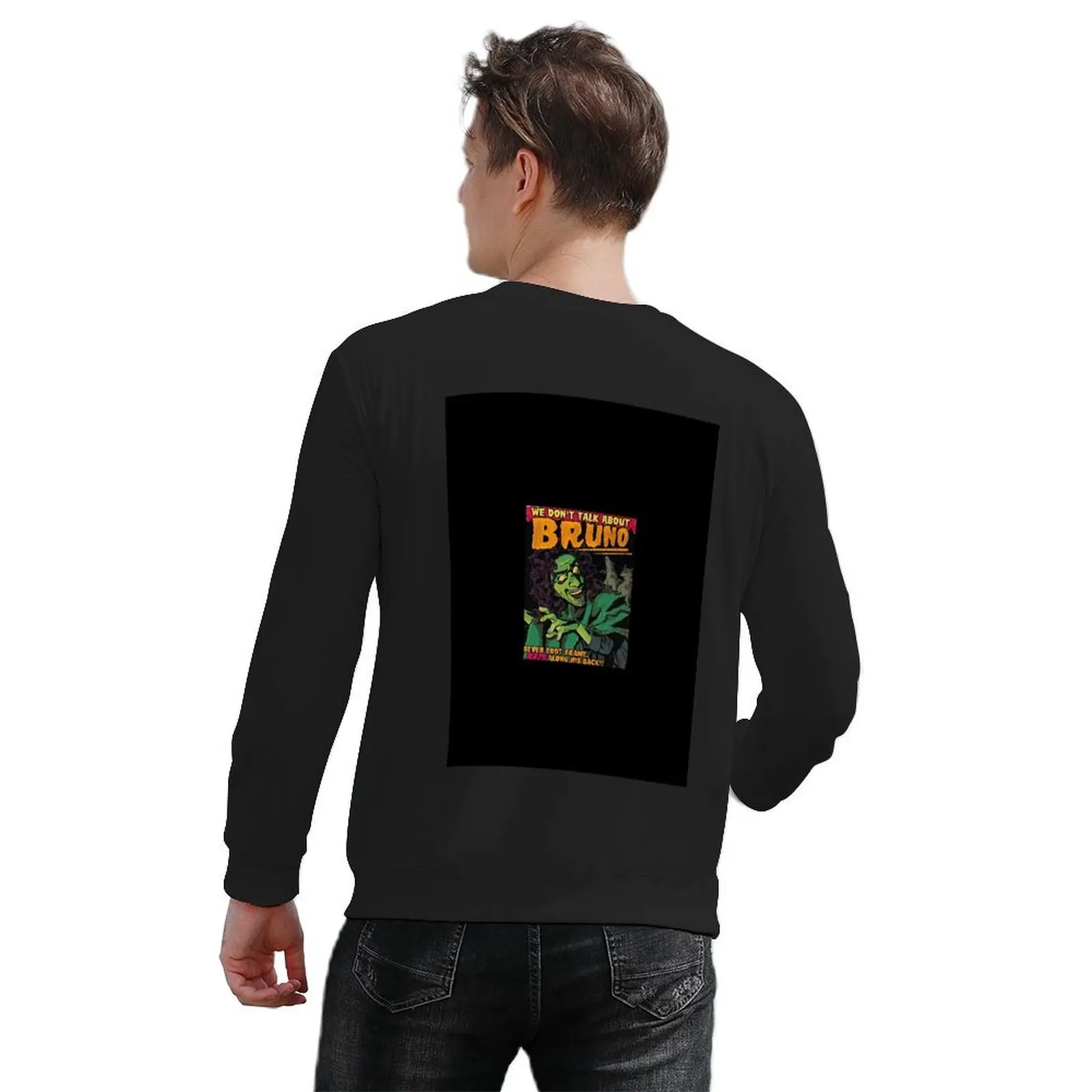 We Don't Talk About Bruno Seven Foot Frame Rats Along His Back Pullover men's winter sweater winter clothes sweatshirts