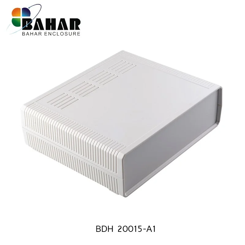 Imagem -04 - Bahar Marca Gabinete Abs Plástico Habitação Mesa-superior Escudo Caixa de Junção de Fio Instrumento Case Modelo Bdh 20015