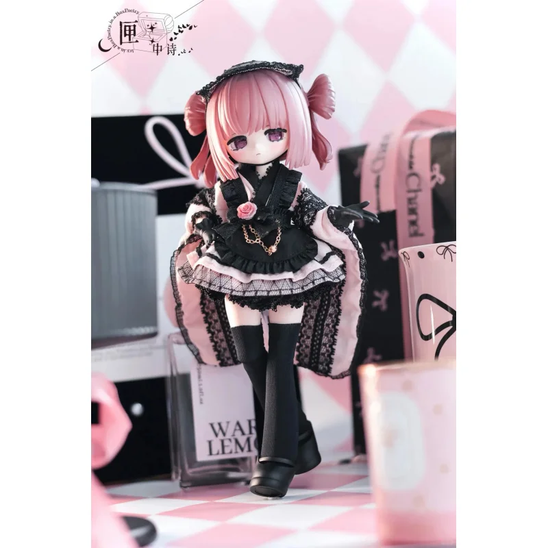 

В наличии Поэзия Асимметричная серия Слепая коробка 1/12 Bjd Кукла Breakup Мобильная кукла Натуральное украшение для рабочего стола Подарок на день рождения для девочки