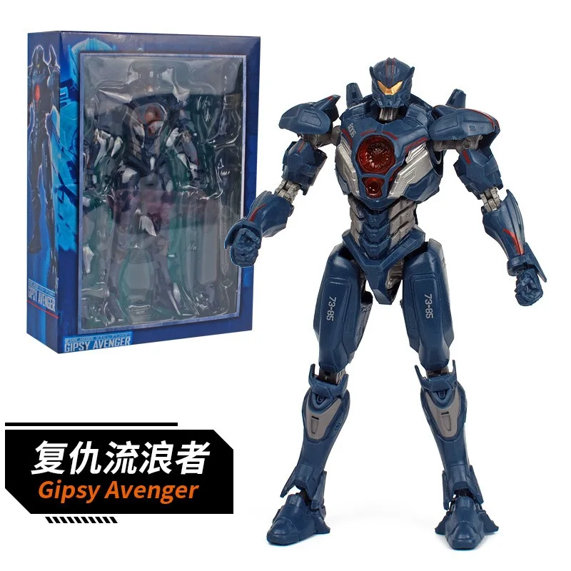 Pacific Rim Figura Uprising Iron Phoenix, Gipsy Avenger, Obsidian Fury Poseable Action Figure Models