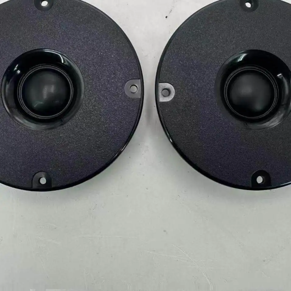 High-quality 4-inch tweeter speaker. Round panel tweeter. Diameter 100mm. 104mm.