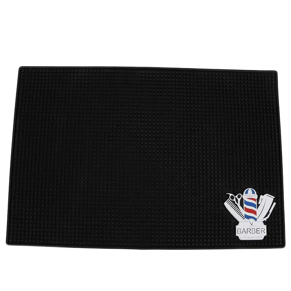 

Flexible Hair Salon Desktop Non-Slip Mat Heat Insulation Pad for Barbershop Stying Professional
