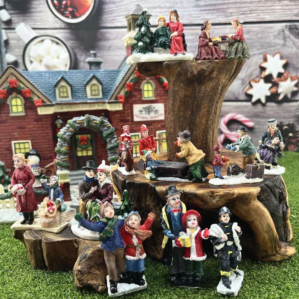 Figurines & Miniatures, Halloween Christmas Decor, Desk Sculpture, Sand Table Ornament