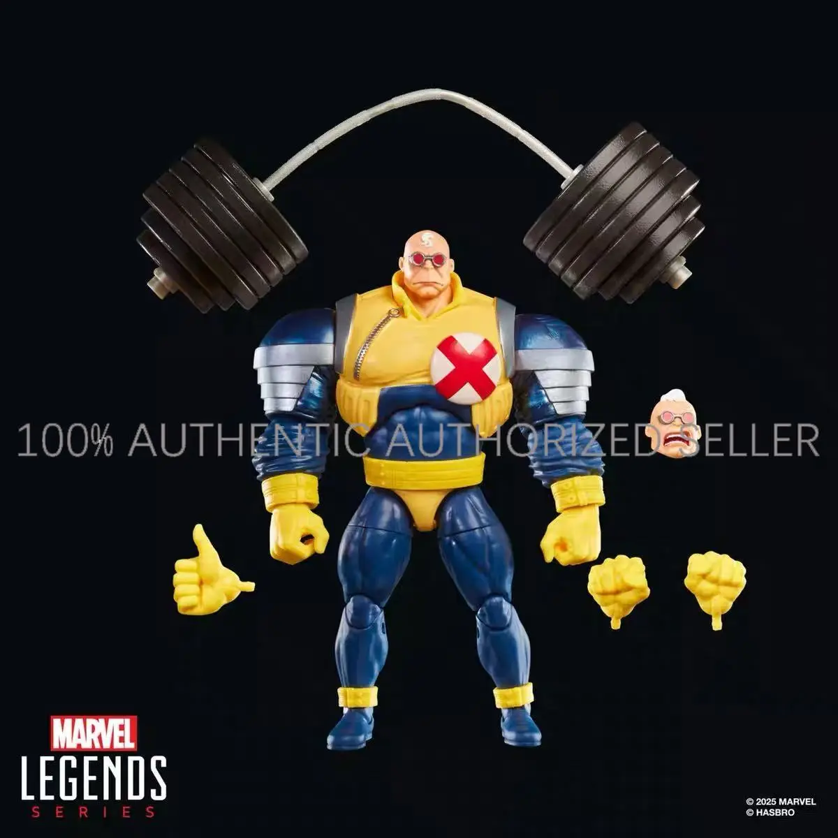 Hasbro Marvel Legends Strong Guy X Factor X Men 6 Inch Articulated Collectible Action Figure For Adult Collectors Display - view 2