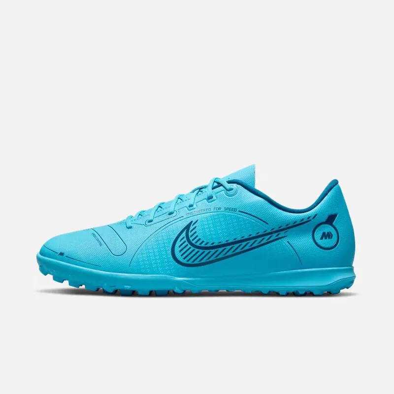 

Nike's New Assassin 14 Series Tf Cleats with Strong Grip for Competition, Men's Football Shoes Vapor 14 Club Tf, Lightweight and Comfortable Entry-Level Field Sports Football Shoes, Wear-Resistant Blue Classic Stylish Low-Top Football Shoes, Stadium Essen