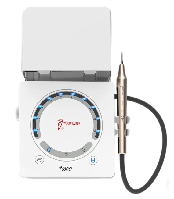 For U600 Dental Ultrasonic Scaler LED Piezo Technology Air Polishing Handpiece Electric Power Source CE Certified Class