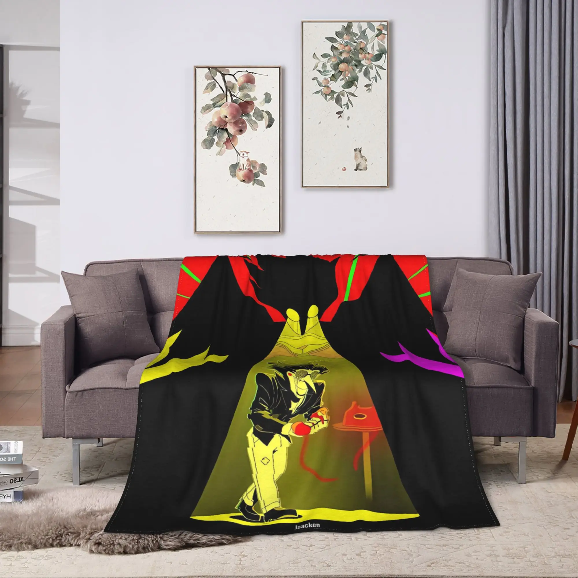 Deltarune Game Flannel Blanket  Soft Warm Bedding Throws for Home Decor Camping Funny Bedspread Sofa Bed Cover